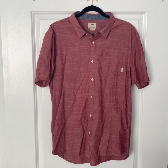 Vans Short Sleeve Button Down Shirt - Picture 1 of 12